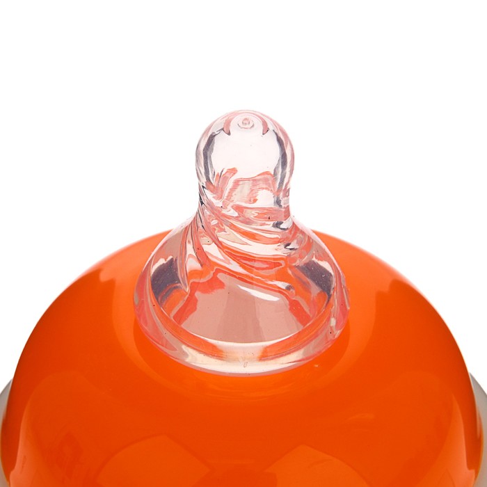 Бутылочка-поильник для кормления 2 в 1, 230 мл, от 0 мес., две соски в комплекте, цвета МИКС