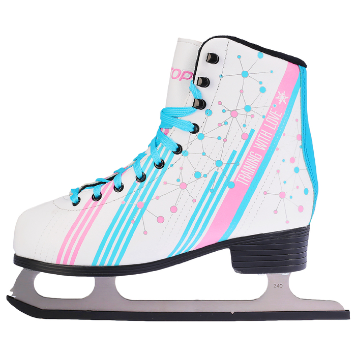 Коньки фигурные 215D, размер 34