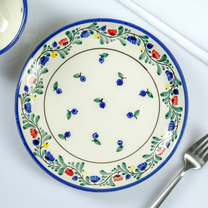 Тарелка 21 см "Черника"