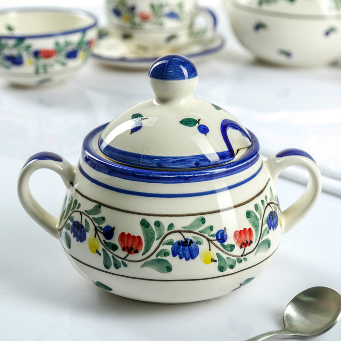 Сахарница 500 мл "Черника"