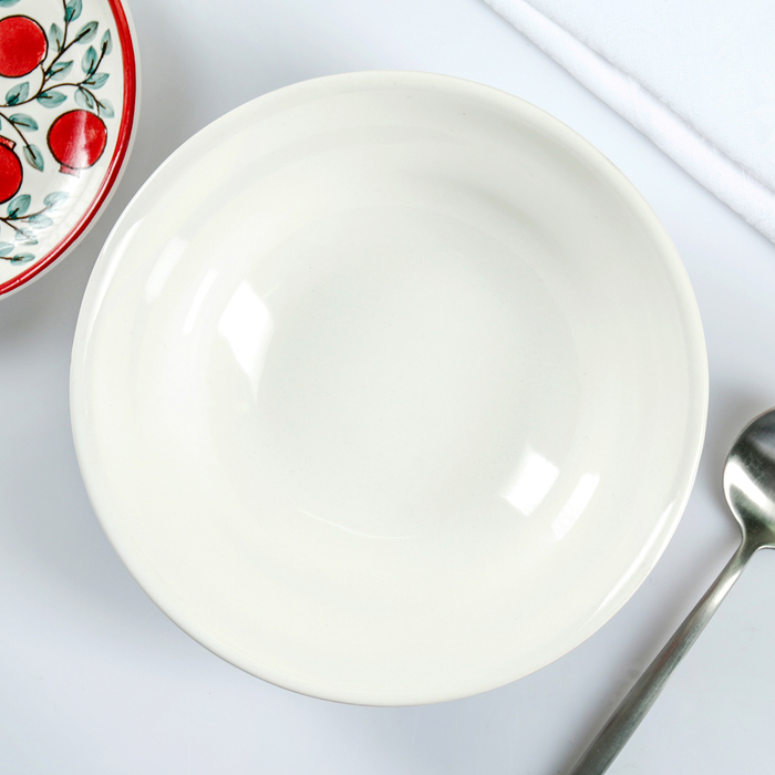 Тарелка глубокая 20 см "Гранат на ветке", 500 мл