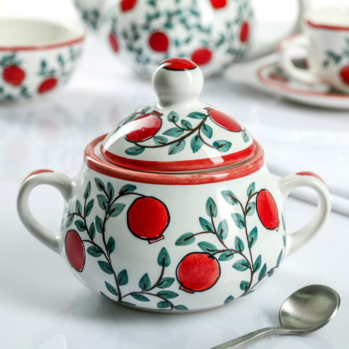 Сахарница 500 мл "Гранат на ветке"