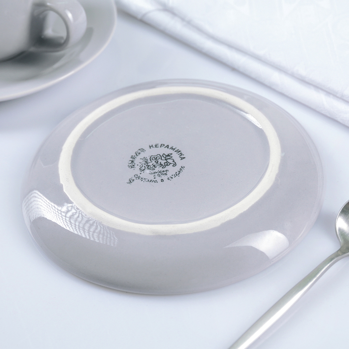 Тарелка 15 см "Зимнее утро"