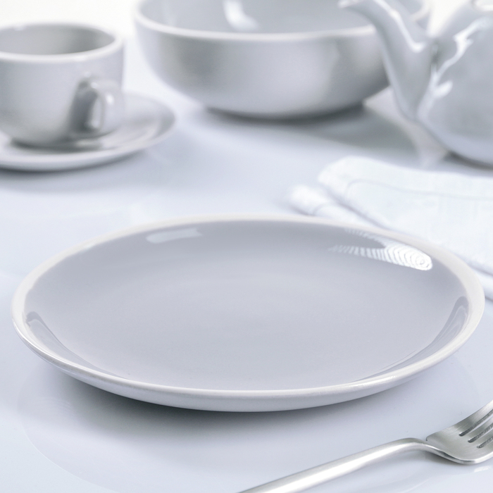 Тарелка 21 см "Зимнее утро"