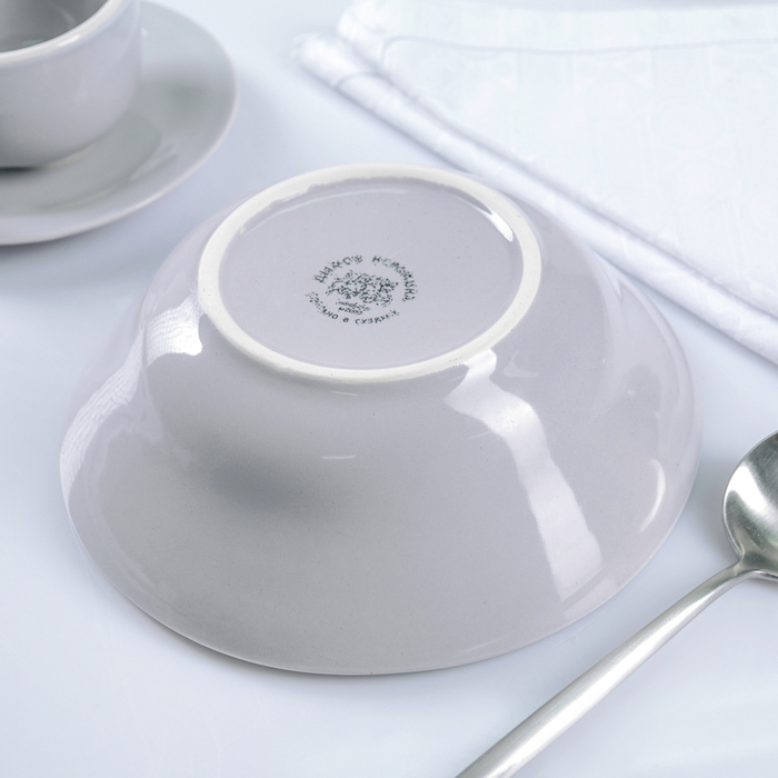 Тарелка глубокая 20 см "Зимнее утро", 600 мл