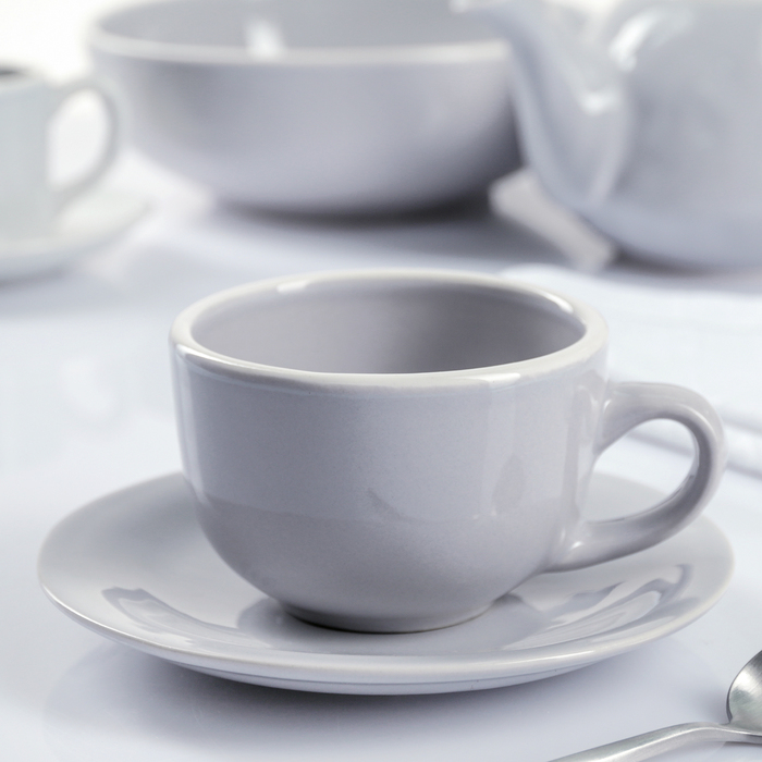 Чайная пара 200 мл "Зимнее утро", блюдце 15 см