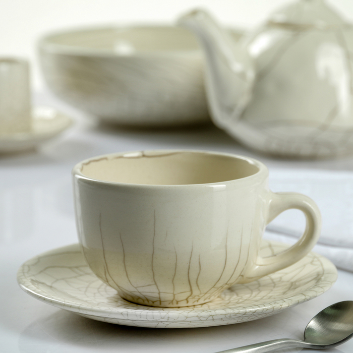 Чайная пара 200 мл "Спайдер", блюдце 15 см