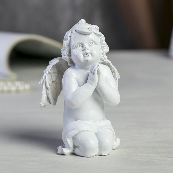 Сувенир полистоун "Белоснежный ангел - надежда" МИКС 9,8х4,4х7 см