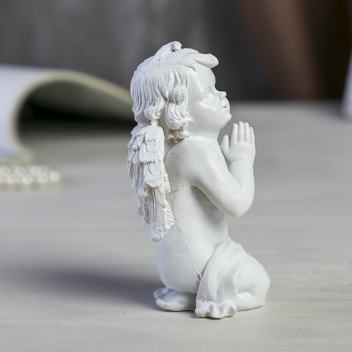 Сувенир полистоун "Белоснежный ангел - надежда" МИКС 9,8х4,4х7 см