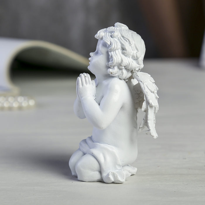 Сувенир полистоун "Белоснежный ангел - надежда" МИКС 9,8х4,4х7 см