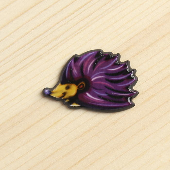 Декор пластик &quot;Ёжик&quot; фасовка 8 шт 2,5х1,6 см