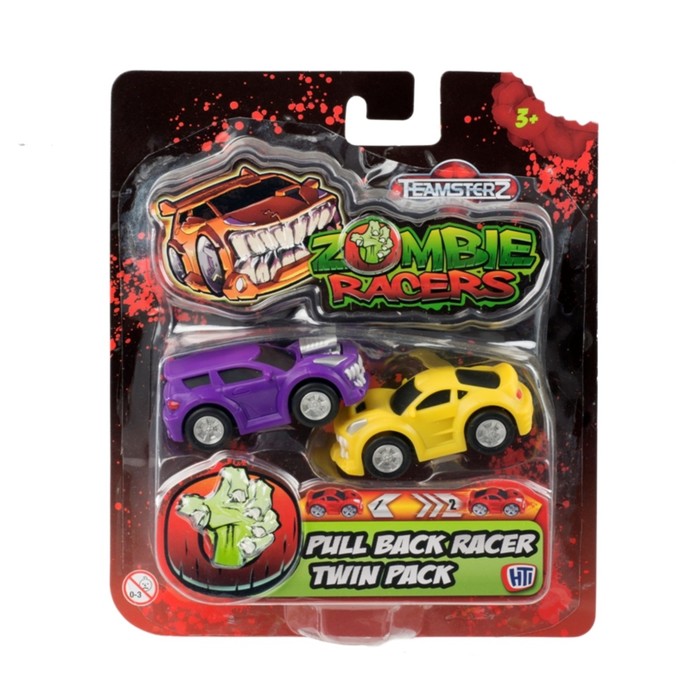 Набор из двух машинок "Зомби", МИКС