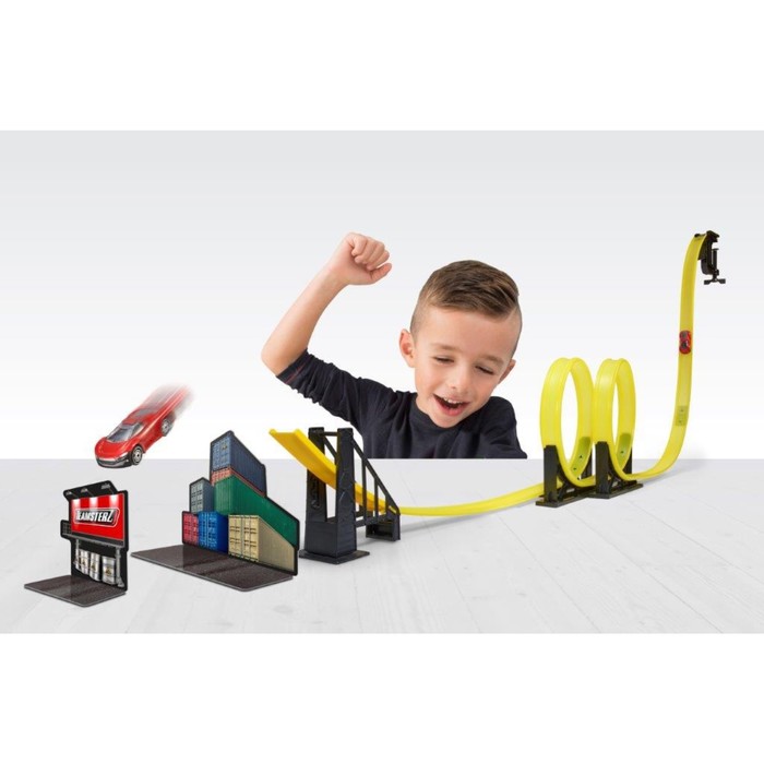 Игрушка Teamsterz "Трек-тройной турбо"