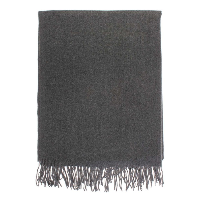 Палантин жен, 180х70 см, цвет тёмно-серый