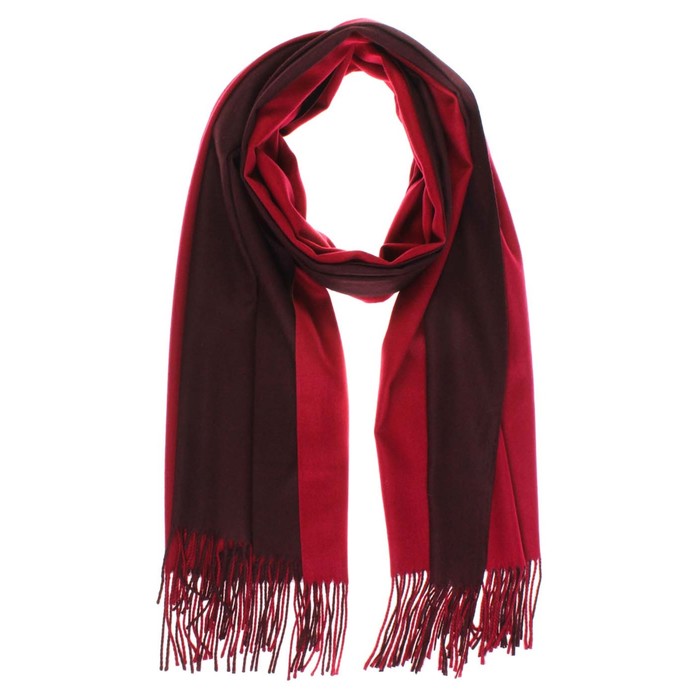 Палантин жен, 180х70 см, цвет бордовый