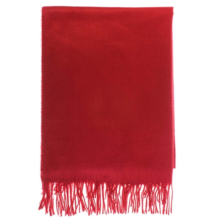 Палантин жен, 180х70 см, цвет бордовый