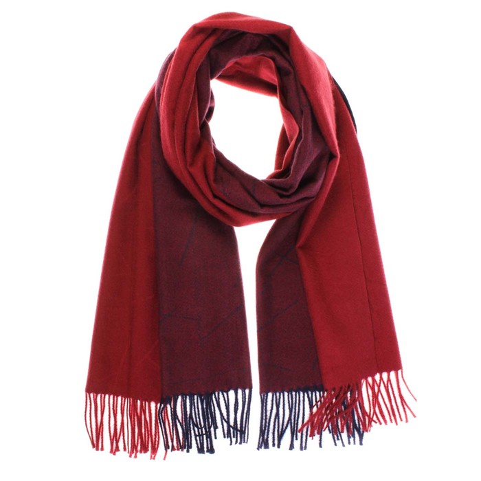 Палантин жен, 180х70 см, цвет малиновый