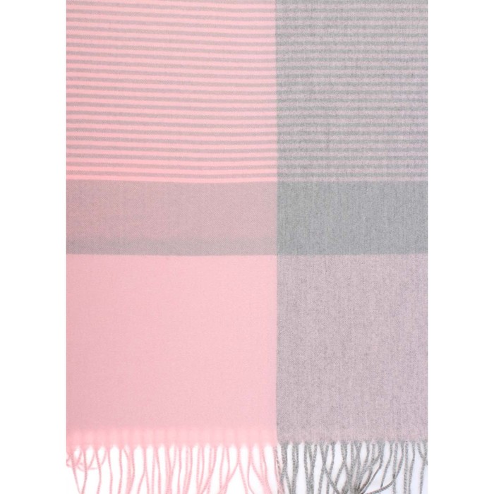 Палантин жен, 180х70 см, цвет серый