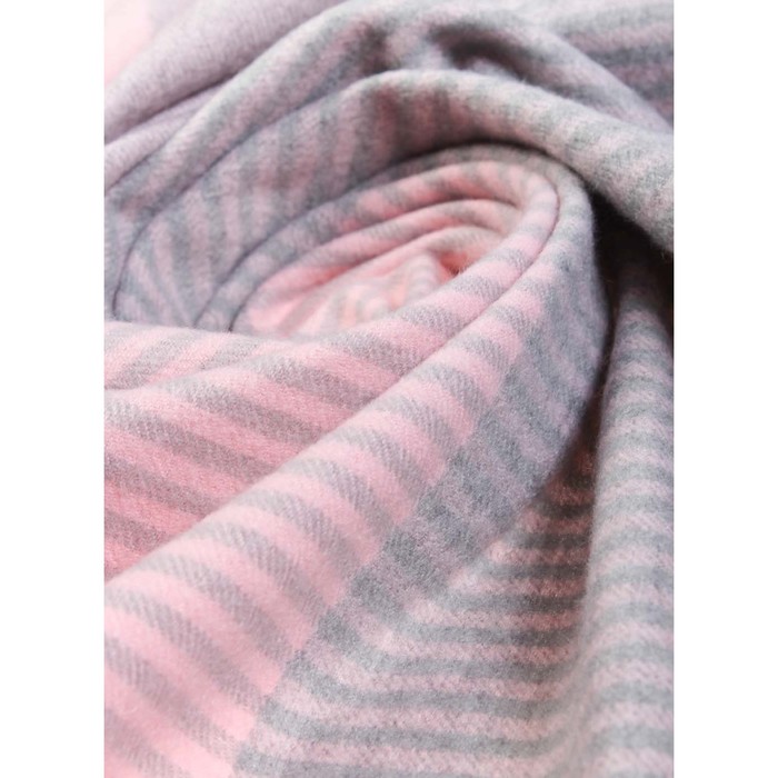 Палантин жен, 180х70 см, цвет серый