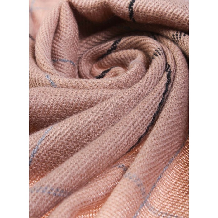 Палантин жен, 180х70 см, цвет бежевый