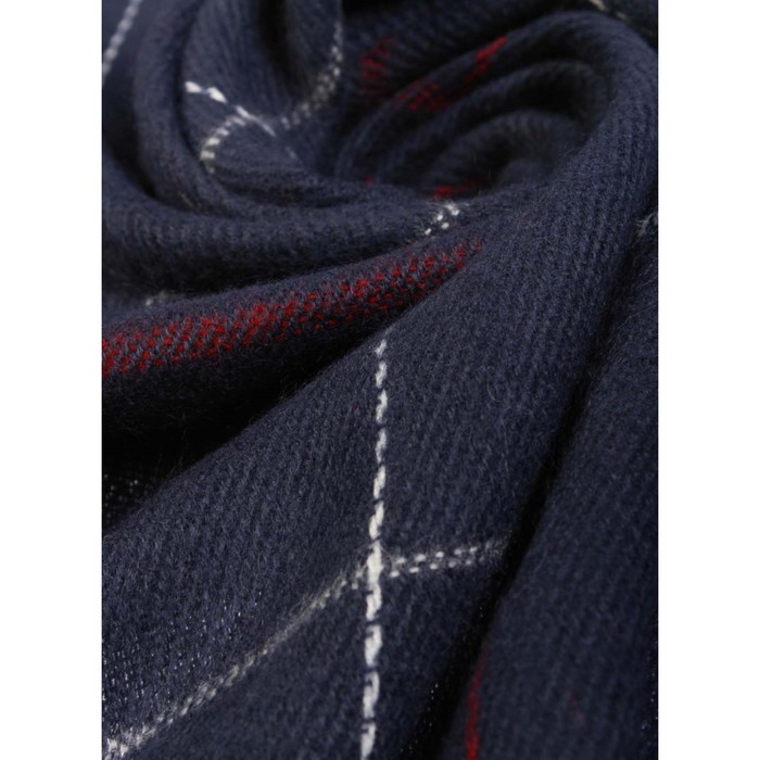 Палантин жен, 180х70 см, цвет синий