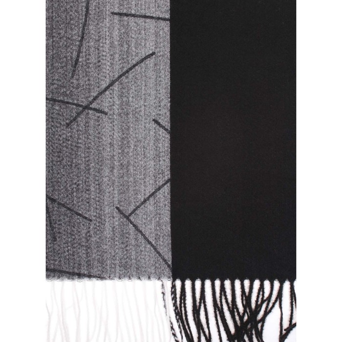 Палантин жен, 180х70 см, цвет чёрный
