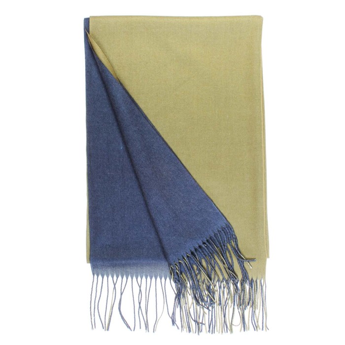 Палантин жен, 180х70 см, цвет зелёный