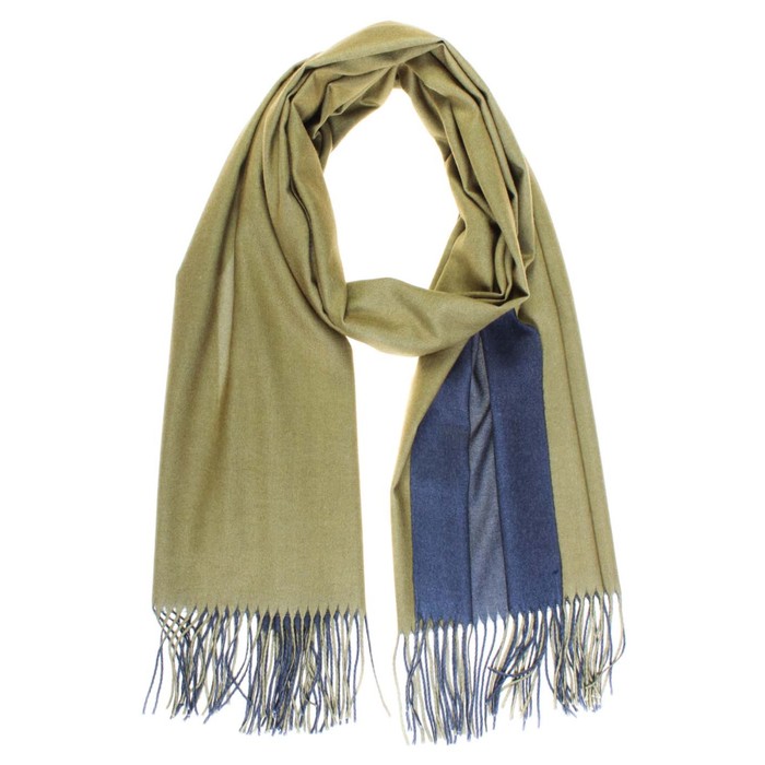 Палантин жен, 180х70 см, цвет зелёный