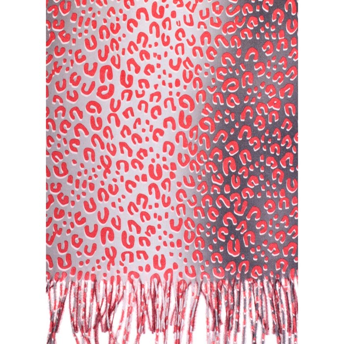 Палантин жен, 180х70 см, цвет серый