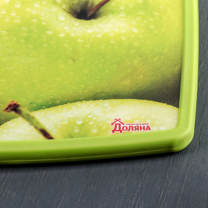 Доска разделочная 20х30 см "Яблоки"