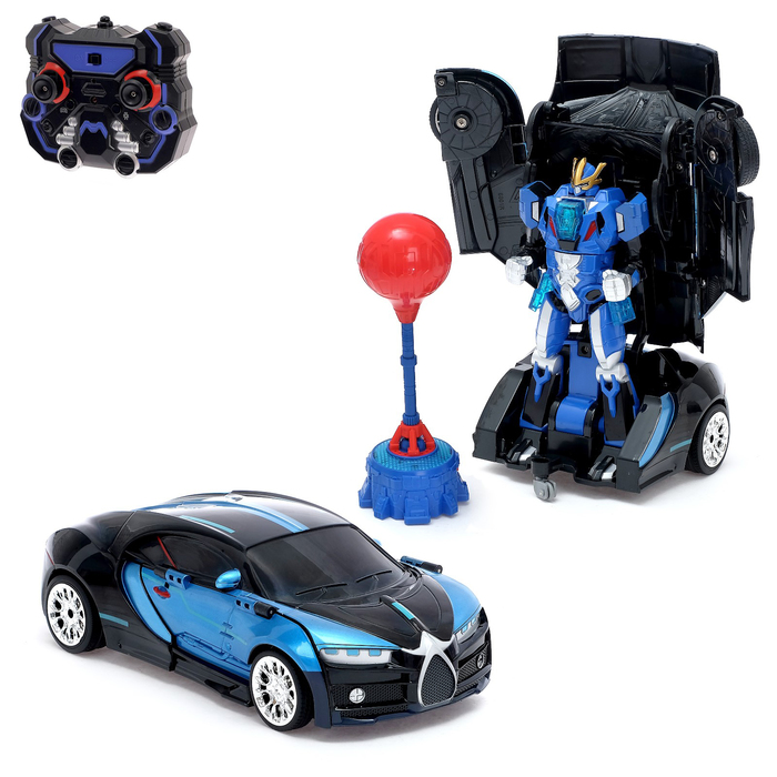 Робот-трансформер радиоуправляемый "Автобот", с аккумулятором, заряд от USB