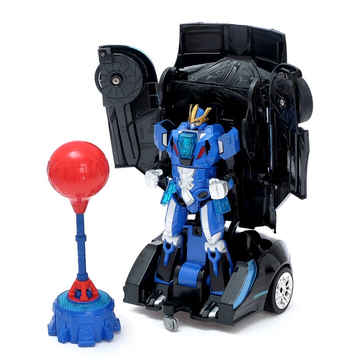 Робот-трансформер радиоуправляемый "Автобот", с аккумулятором, заряд от USB
