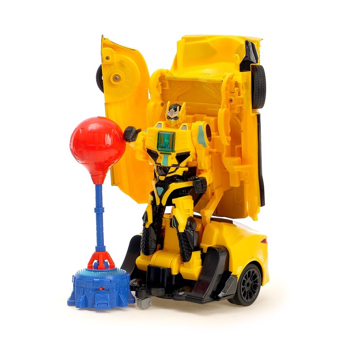 Робот-трансформер радиоуправляемый "Автобот", с аккумулятором, заряд от USB