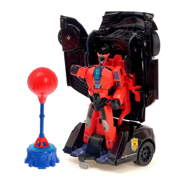 Робот-трансформер радиоуправляемый "Автобот", с аккумулятором, заряд от USB