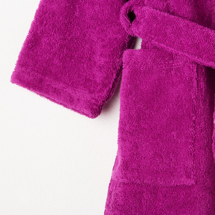 Халат махровый детский Лошадка, размер 30, цвет Розовый, 340 г/м² хл. 100% с AIRO