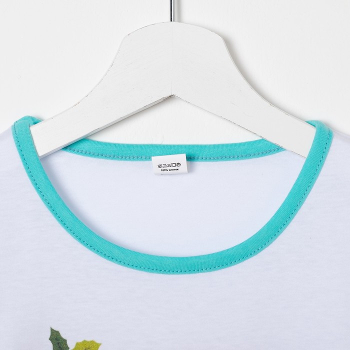 Футболка для девочки, цвет белый, рост 110-116 см (32)