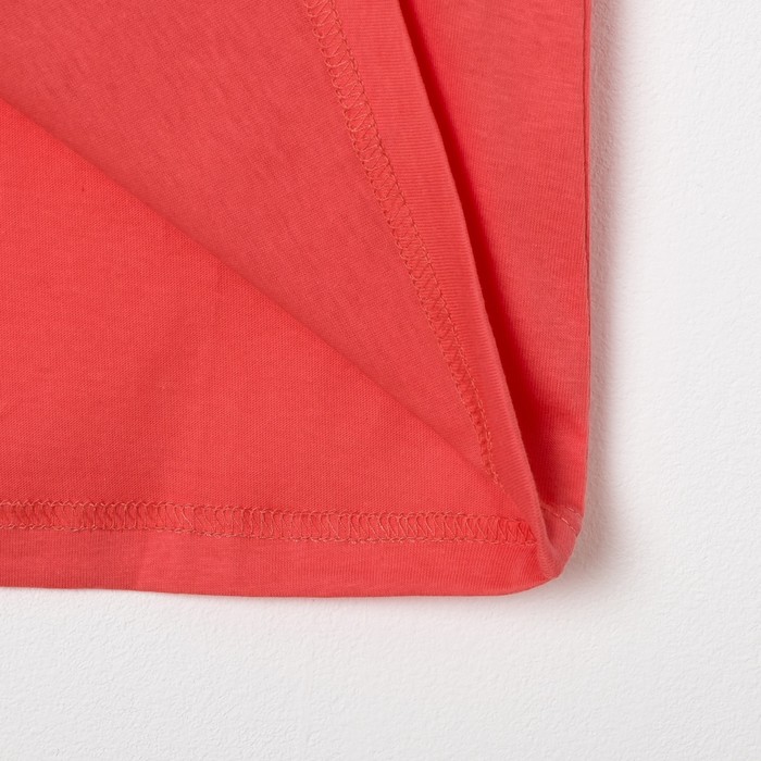 Футболка для девочки, цвет розовый, рост 116-122 см (34)