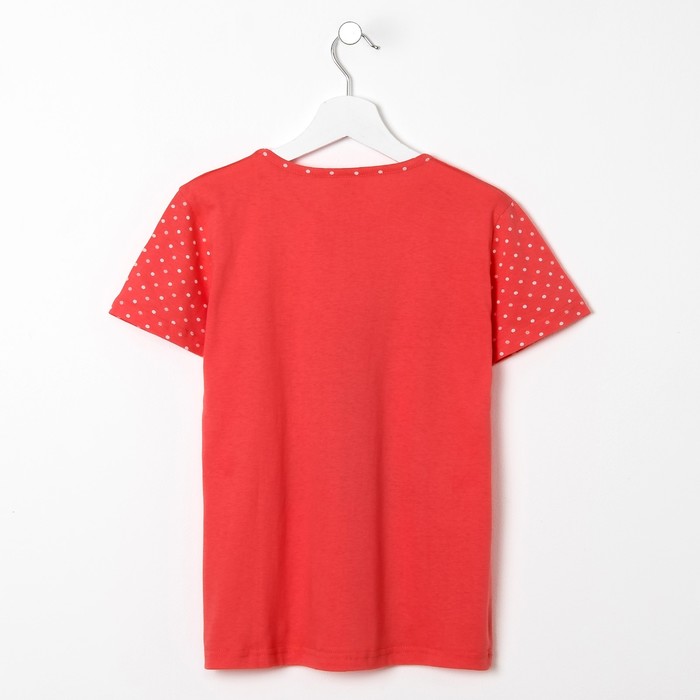 Футболка для девочки, цвет розовый, рост 116-122 см (34)