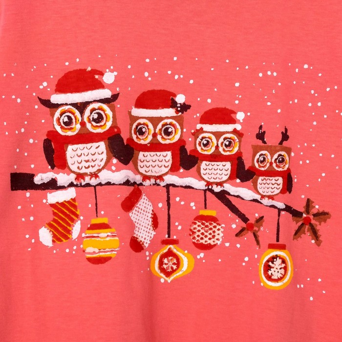 Пижама для девочки, цвет коралловый, рост 98-104 см (28)