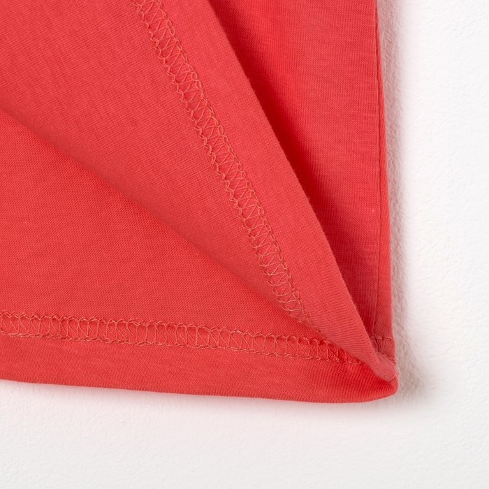 Пижама для девочки, цвет коралловый, рост 128-134 см (36)