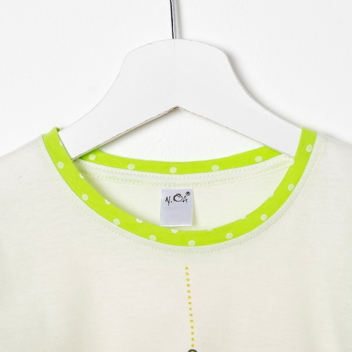 Пижама для девочки, цвет салатовый, рост 134-140 см (38)