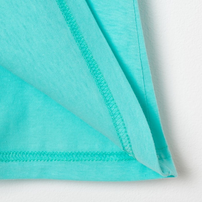 Сорочка для девочки, цвет мятный, рост 116-122 см (34)