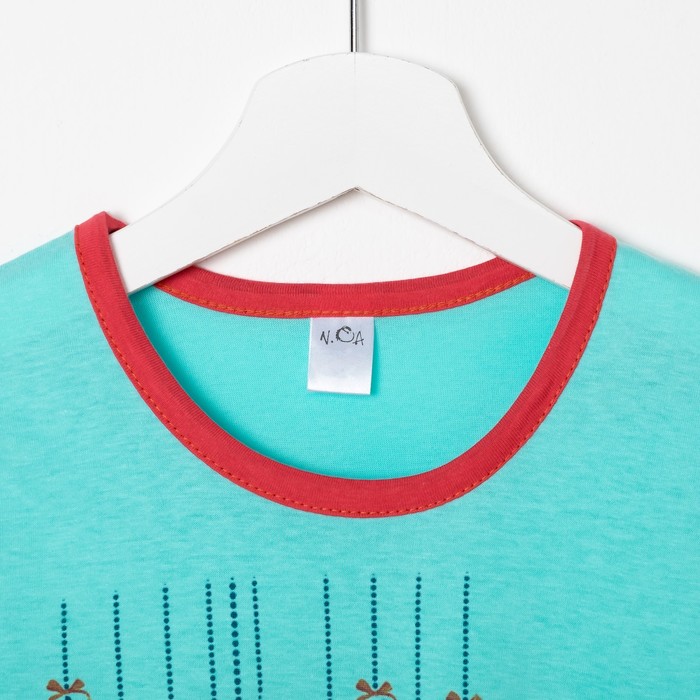 Сорочка для девочки, цвет мятный, рост 134-140 см (38)