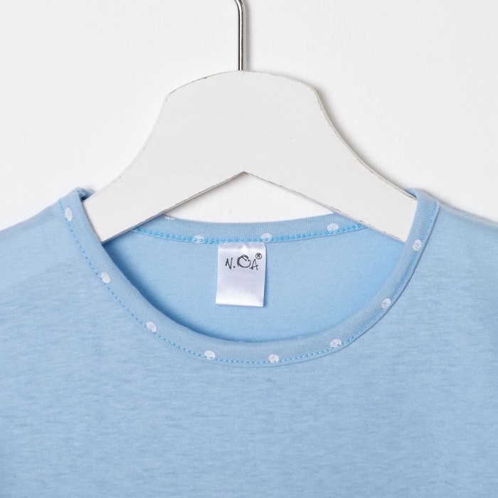 Футболка для мальчика, цвет голубой, рост 134-140 см (38)