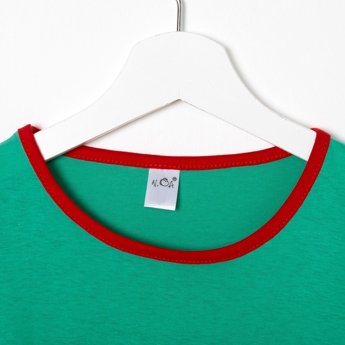 Футболка для мальчика, цвет бирюзовый, рост 140-146 см (40)