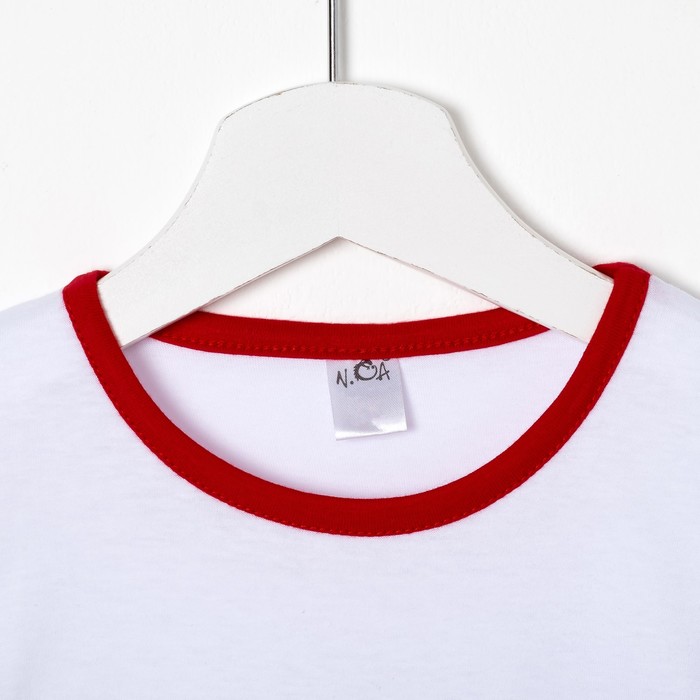 Футболка для мальчика, цвет белый, рост 128-134 см (36)