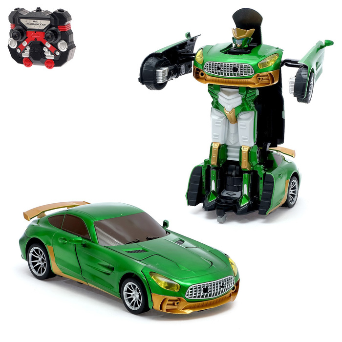 Робот-трансформер радиоуправляемый "Автобот", с аккумулятором, заряд от USB