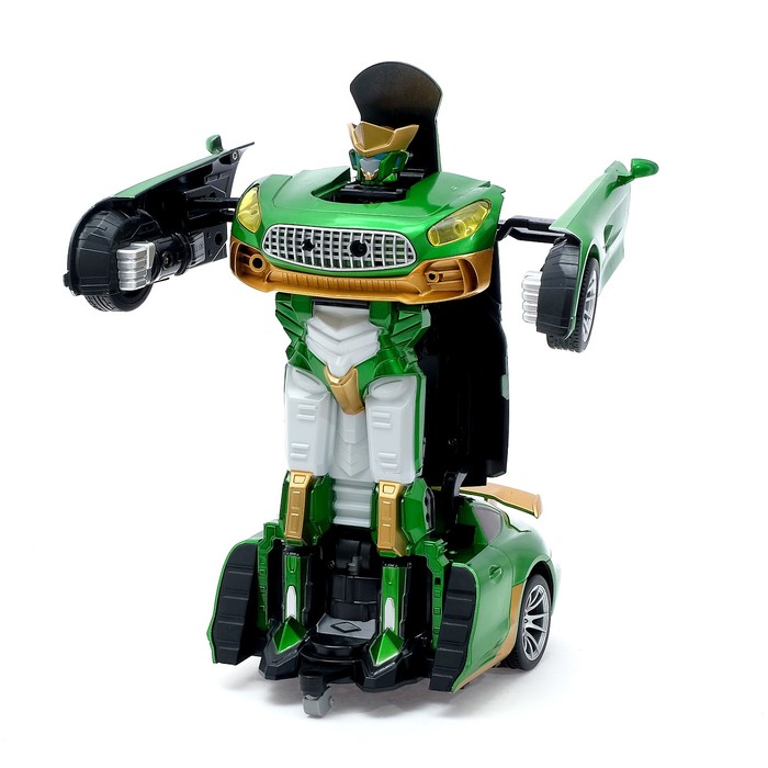 Робот-трансформер радиоуправляемый "Автобот", с аккумулятором, заряд от USB