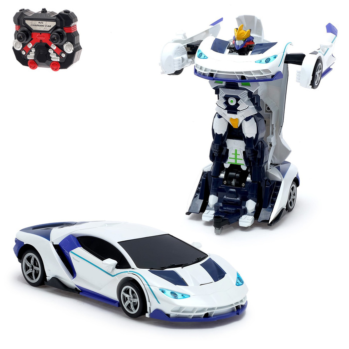 Робот-трансформер радиоуправляемый "Автобот", с аккумулятором, заряд от USB