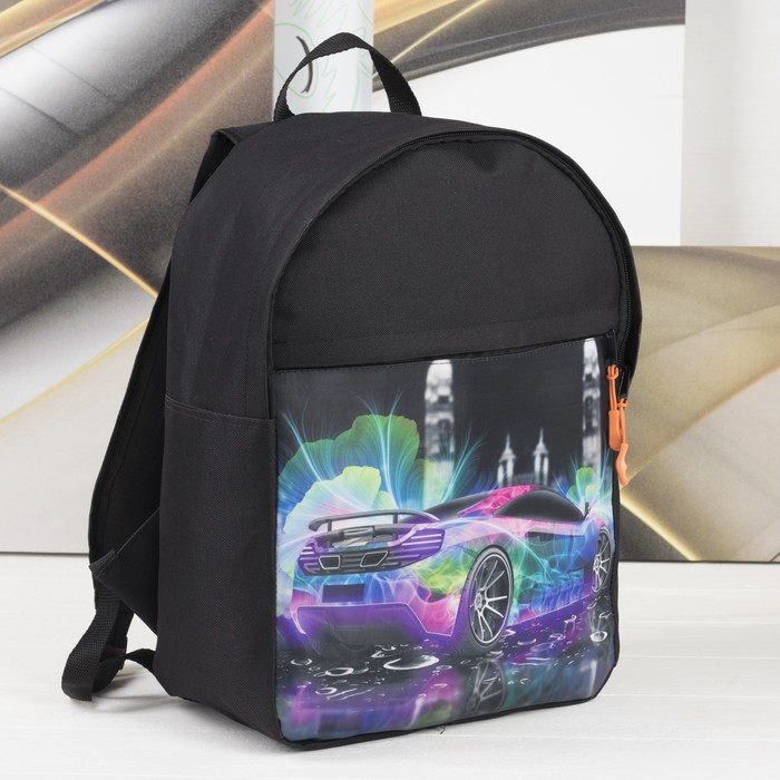 Рюкзак молод &quot;СИТИ-1&quot;, 27*14*38, отдел на молнии, авто фиолет